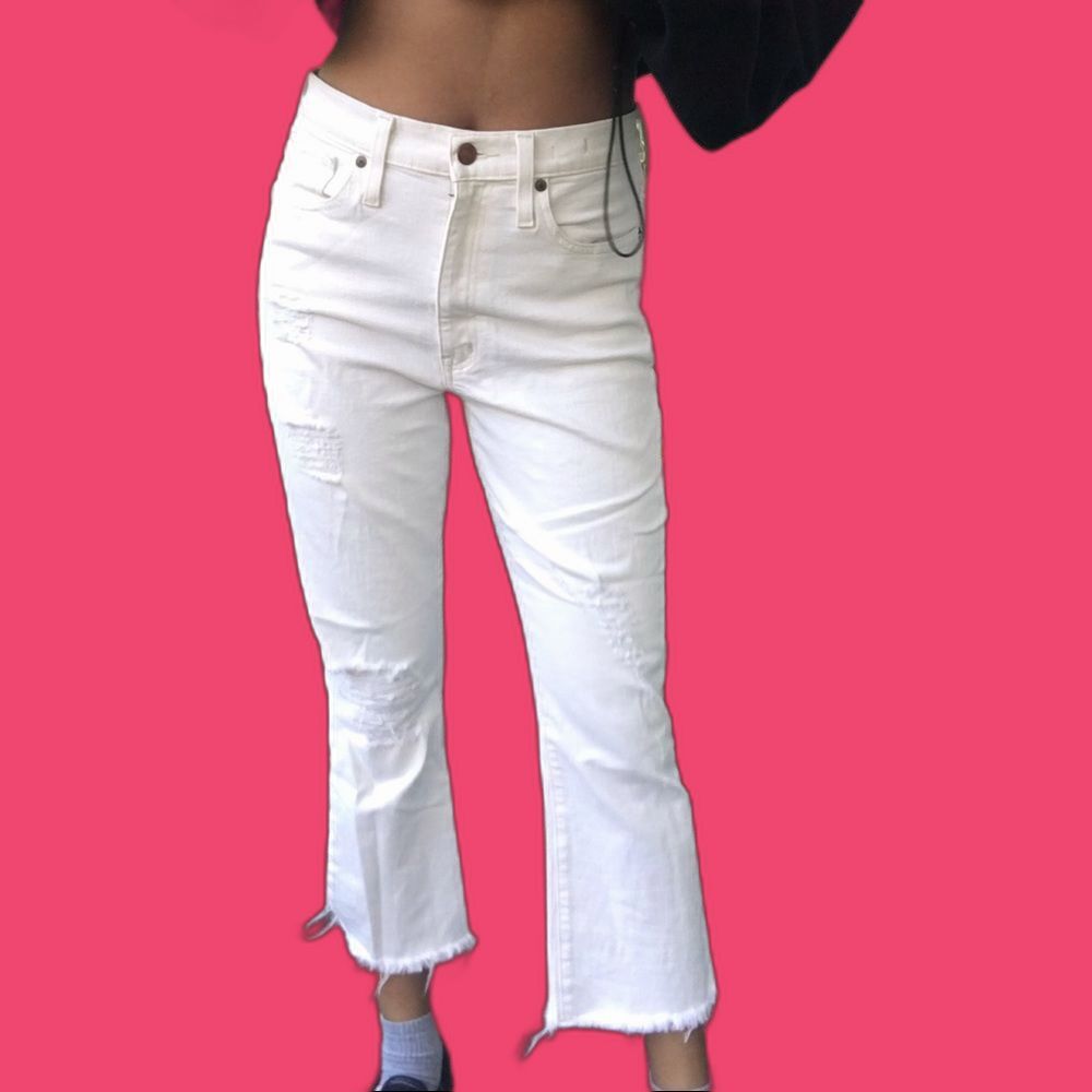 Madewell retro crop jeans